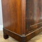 Wardrobe Antique French Burr Walnut Two Door Mirrored Armoire Cabinet LOT 6374