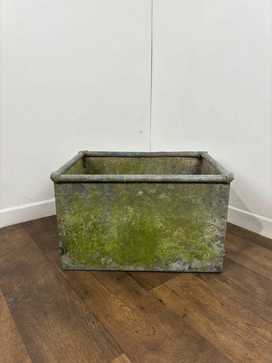 Vintage Galvanised Planter