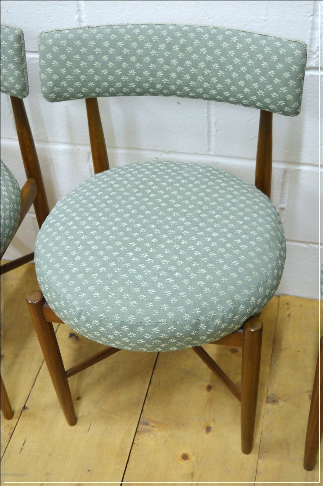 vintage dining chairs X4 G Plan Fresco solid teak danish design mid century DELIVERY
