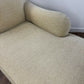 Contemporary Beige Half-Size Chaise Longue