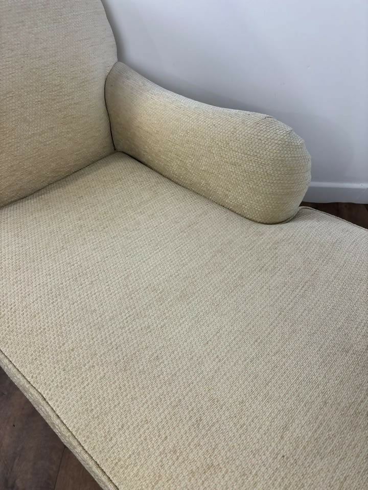 Contemporary Beige Half-Size Chaise Longue