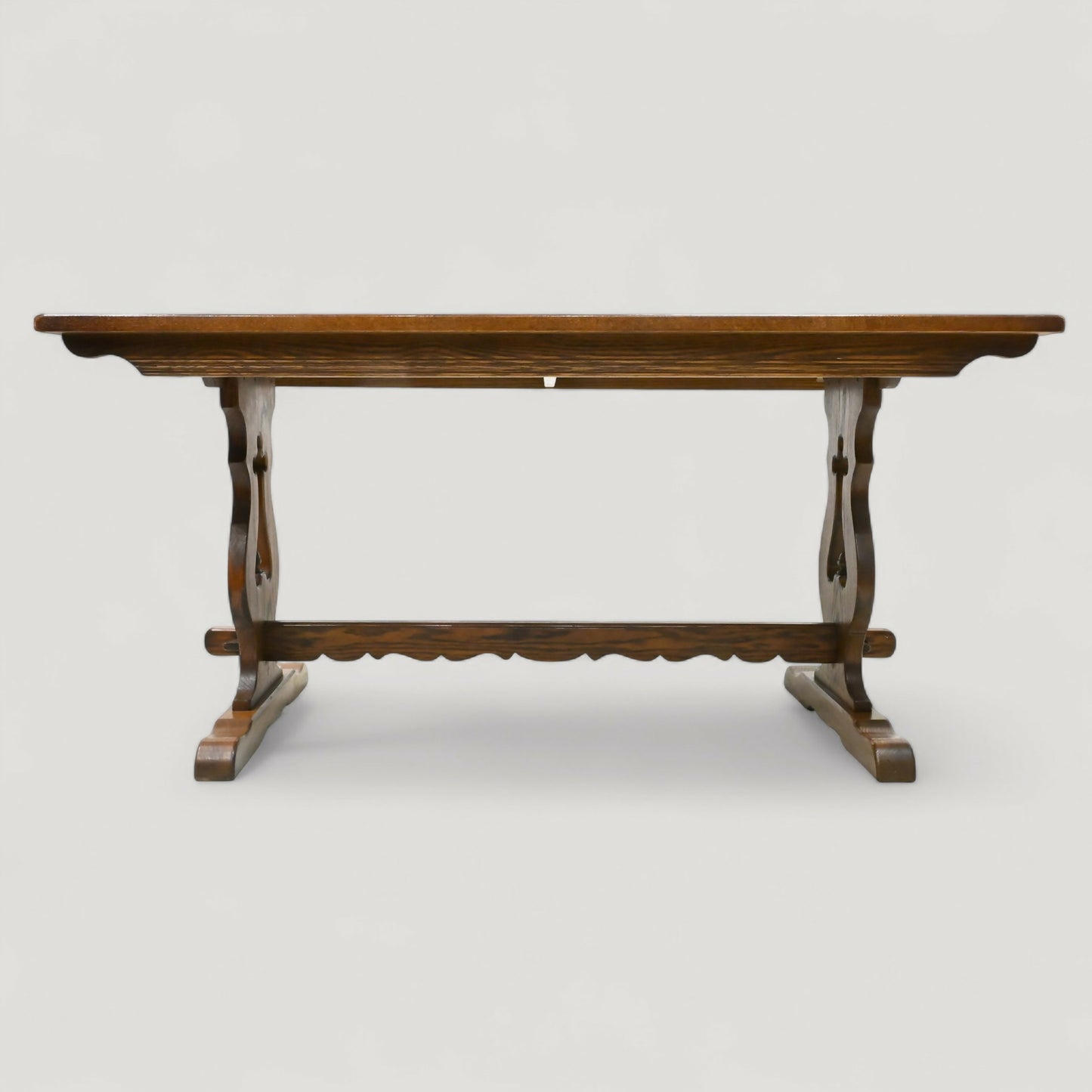 Old Charm Dining Table 5ft Long Seats 6 Tudor Brown Yorke 2119 FREE UK Delivery. SBR10931/1009E