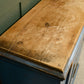 Antique Pine Larder Cupboard - Pie Safe/ Meat Safe - Painted Blue