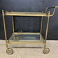 French Brass Cocktail Trolley