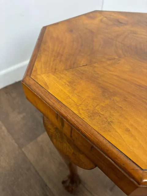 Art Deco Octagonal Claw & Ball Coffee Table