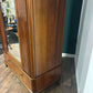 Antique Continental Walnut & Mahogany Wardrobe8