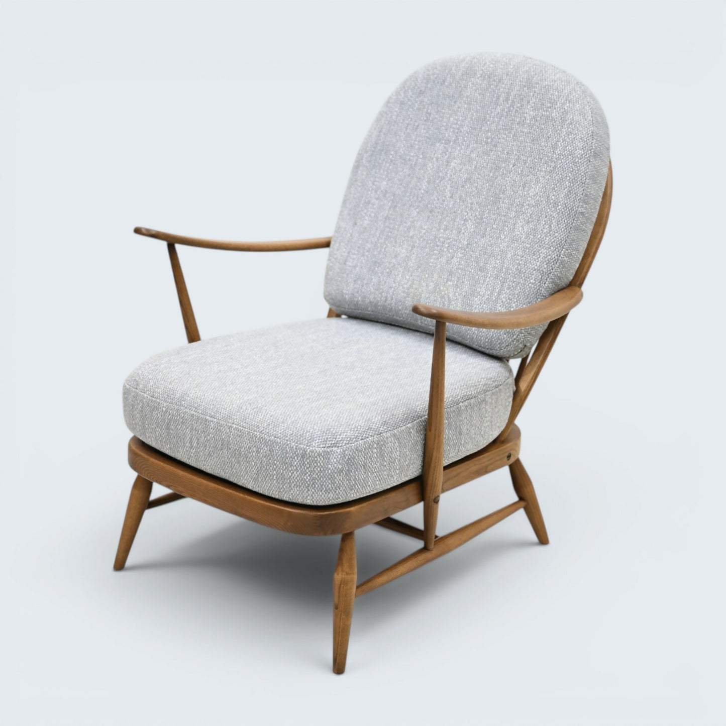 Ercol Windsor Easy Chair Armchair Vintage Finish Very Clean EXC FREE UK Delivery