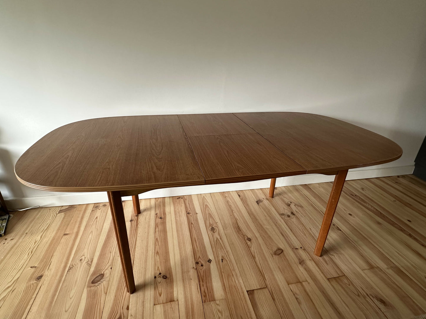 Mid Century Teak Dining Table Extending Vintage Retro Table