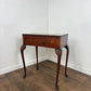 Reproduction Mahogany Side Table With Drawer