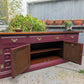 Stunning Solid Oak Carved Younger Toledo Sideboard