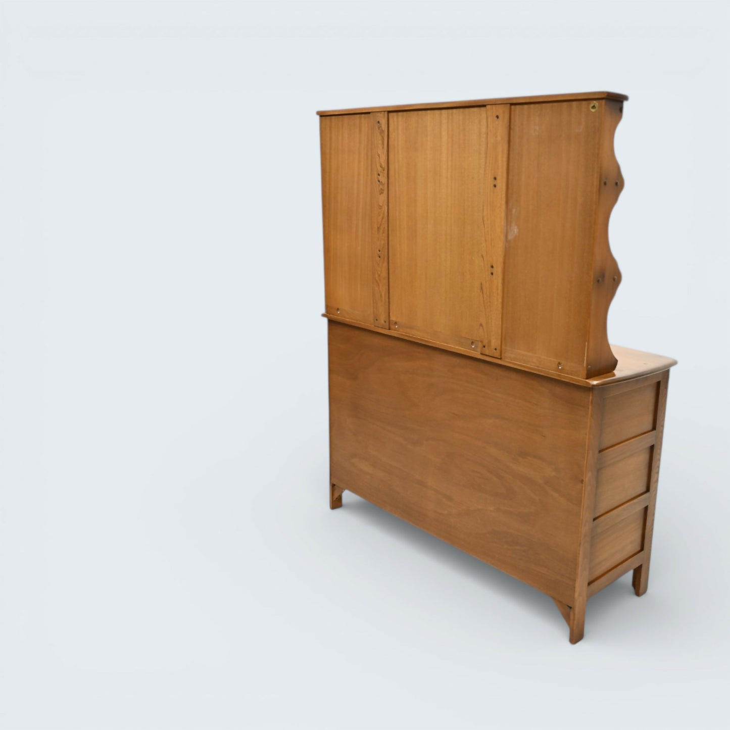 Ercol Vintage Sideboard Dresser 4 Drawers 2 Cupboards 2 Piece FREE UK Delivery