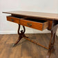 Reproduction Mahogany Drop Leaf Sofa Table with Drawers