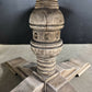 Large Round Oak Farmhouse Dining Table