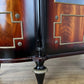 Cabinet Vintage French Style Empire Display Cabinet Marble Top Glass LOT 4977