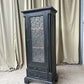 Vintage Antique Painted Cabinet Cupboard Bookcase Rustic Retro R1159