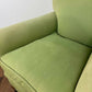 Edwardian Green Upholstered Club Chair