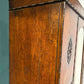 Vintage Oak Wardrobe with Bevelled Mirrorz