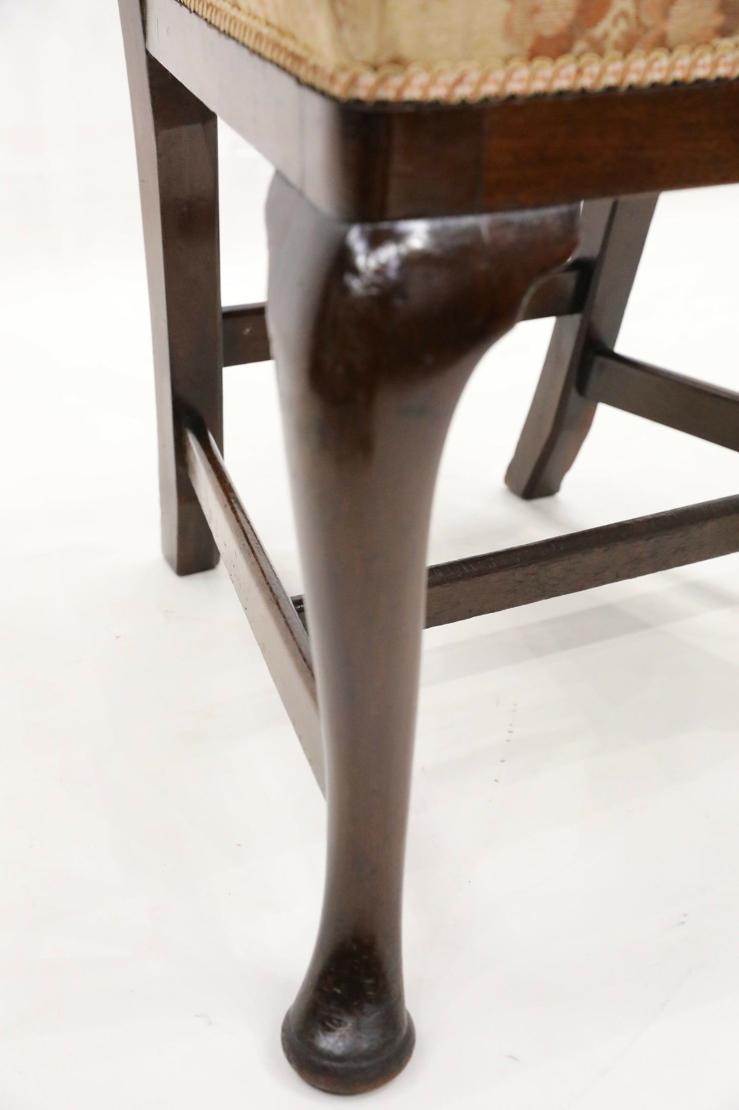 4 Chippendale Style Dining Chairs Cabriole Legs Carved Back FREE UK Delivery. SBR7223/0106B