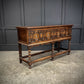 Antique Oak Carved Sideboard