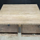 French Carved Oak Writing Table
