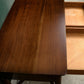Mahogany Console Table Writing Desk with Pull out Tray