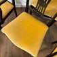 Set of Six Upholstered Mahogany Dining Chairs with Pierced Splat Backs (2 Carvers & 4 Side Chairs)