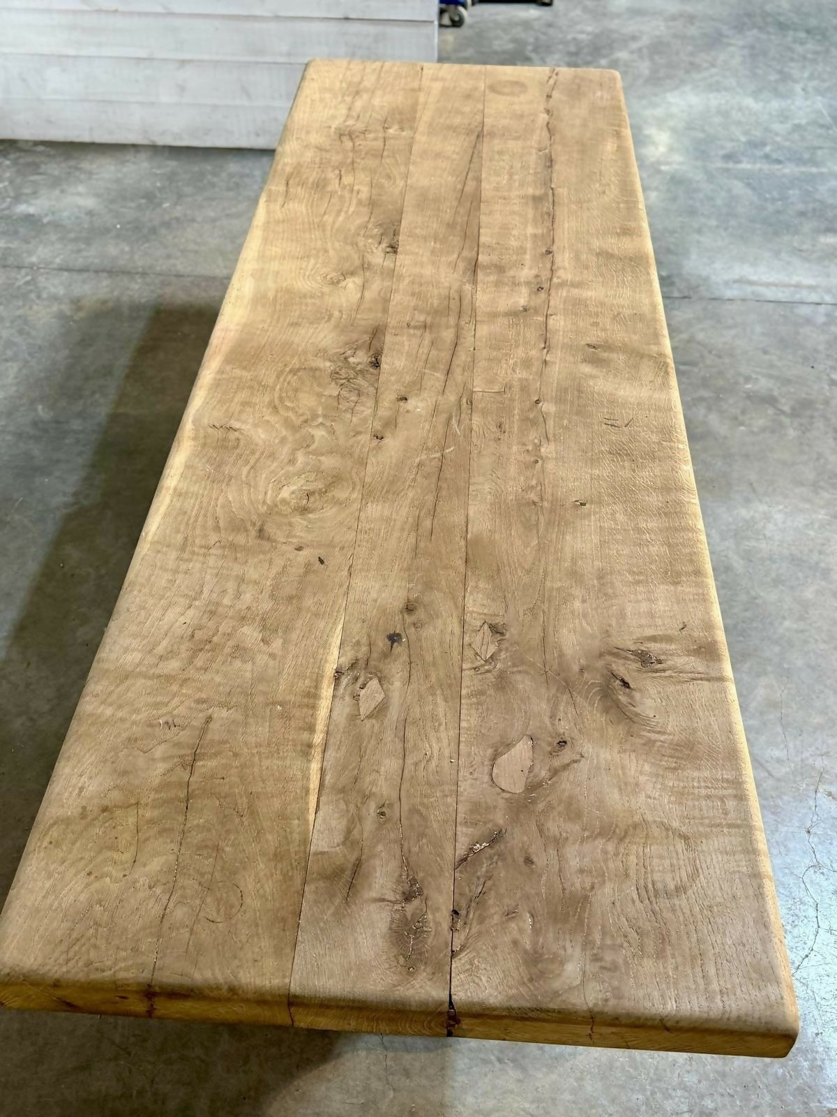 Superior Large French Oak Farmhouse Dining Table