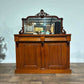 Victorian mahogany mirror back chiffonier1