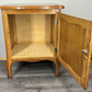 Bedside Table Vintage French Louis XVI Nightstand Oak Cabinet LOT 24299