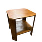 Mid century War department military side table coffee table by Gibbs
