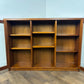 Reproduction Oak Side Cabinet / Bookcase