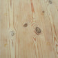 Vintage 6 FT Pine Farmhouse Dining Table with End Drawer - Seats 6-8