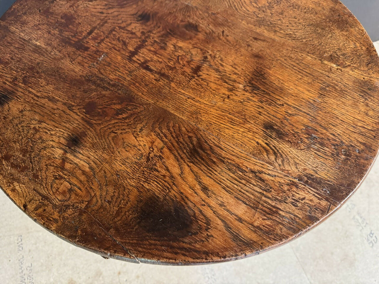 Georgian Oak Tilt Top Table