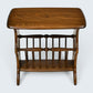 Ercol Side Table with Magazine Holder Vintage Retro Golden Dawn FREE UK Delivery