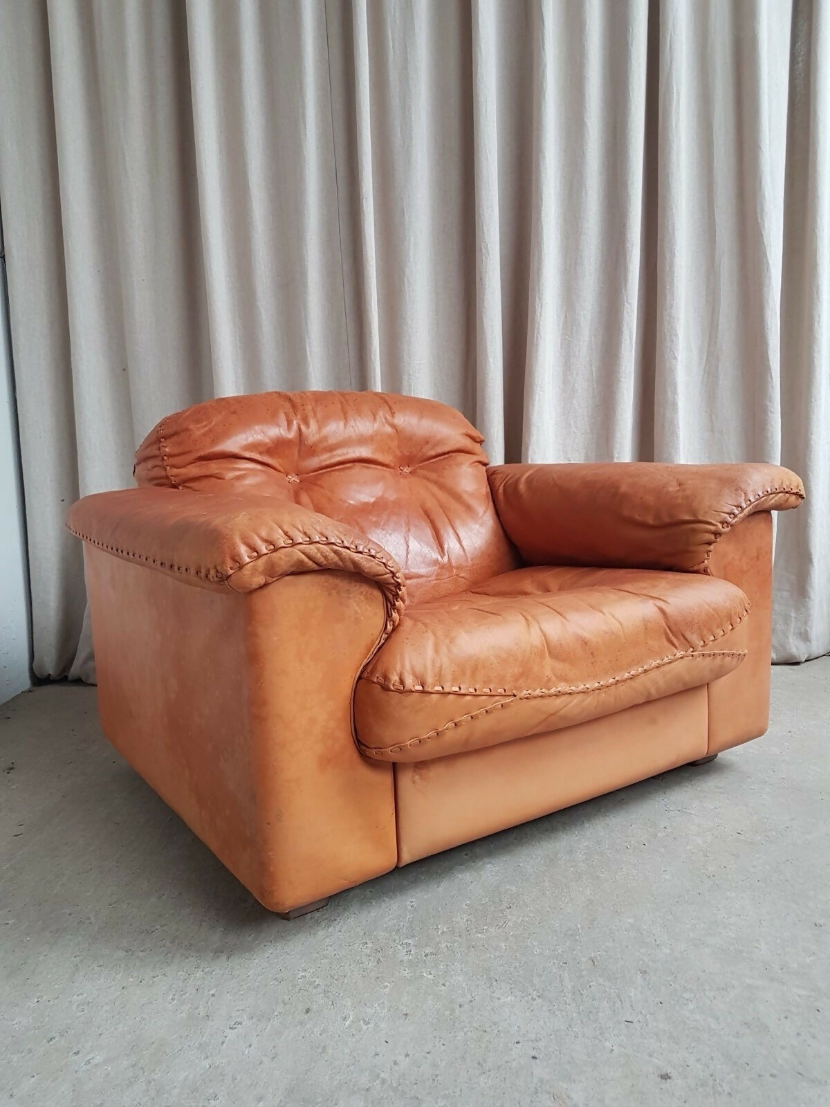 Vintage Rare Mid Century De Sede DS101 James Bond Reclining Chair Scandi Retro R878