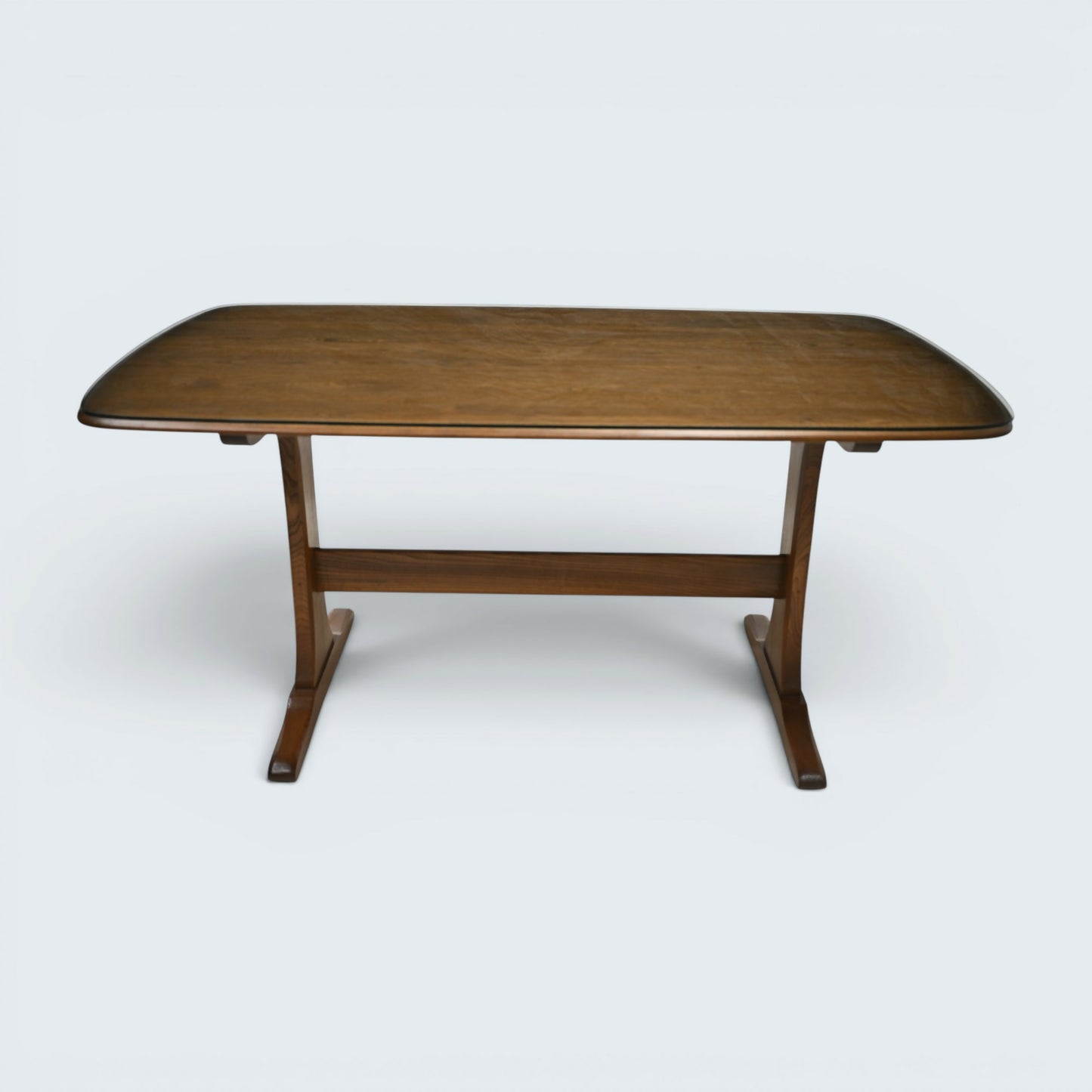 Ercol Elm Dining Table Plank Top Retro Golden Dawn Finish FREE UK Delivery*