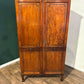 Edwardian Mahogany Double Wardrobe7