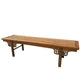 Antique Chinese Qing Dynasty-style bench / low table