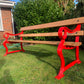 Fully Restored Cast Iron Garden Bench Seat Chair Patio