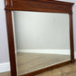 Mirror Antique French Walnut Wall Mirror Carved Decorative Frame LOT 6405