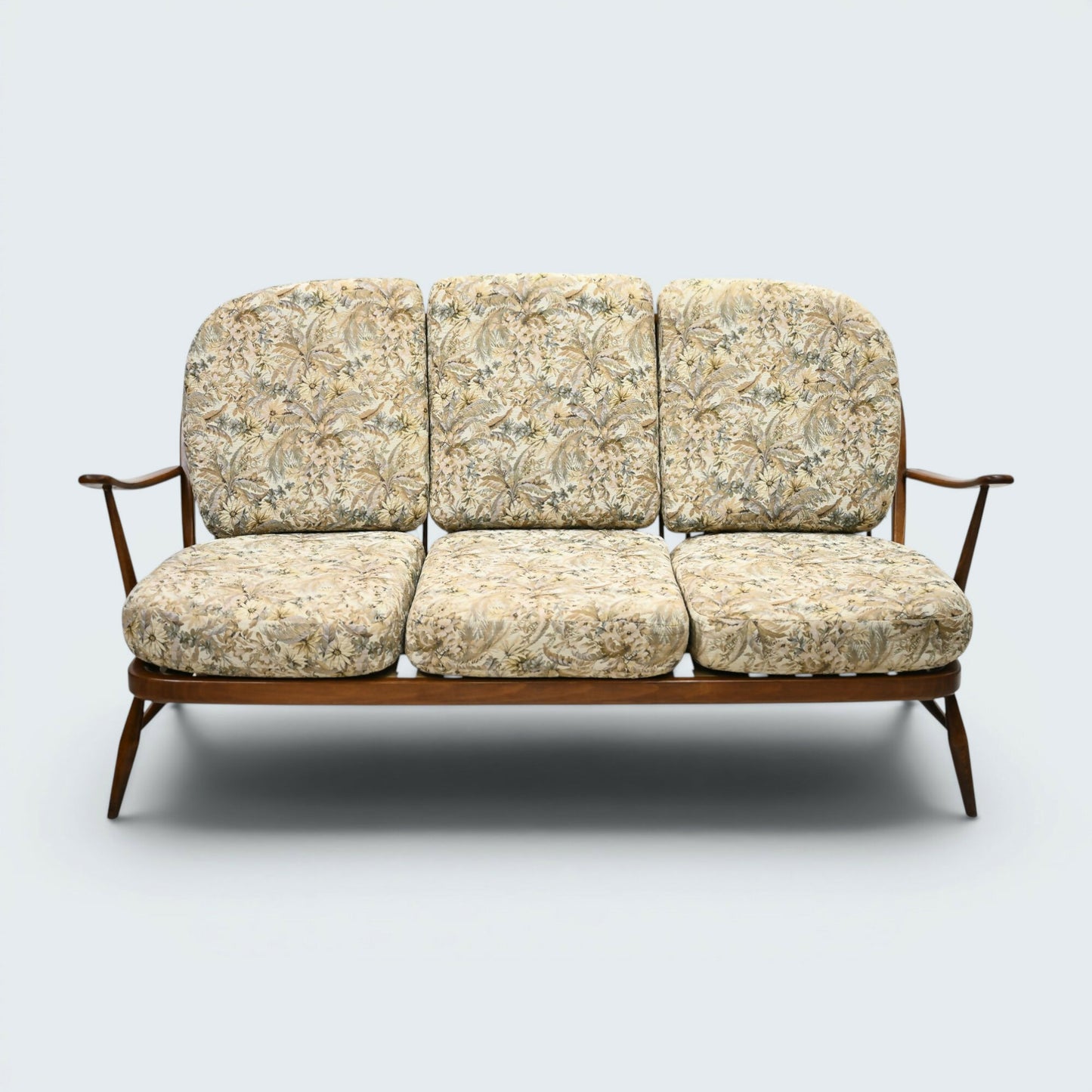Ercol Windsor 3str Sofa New Webbing Genuine Ercol Upholstery Clean FREE Delivery