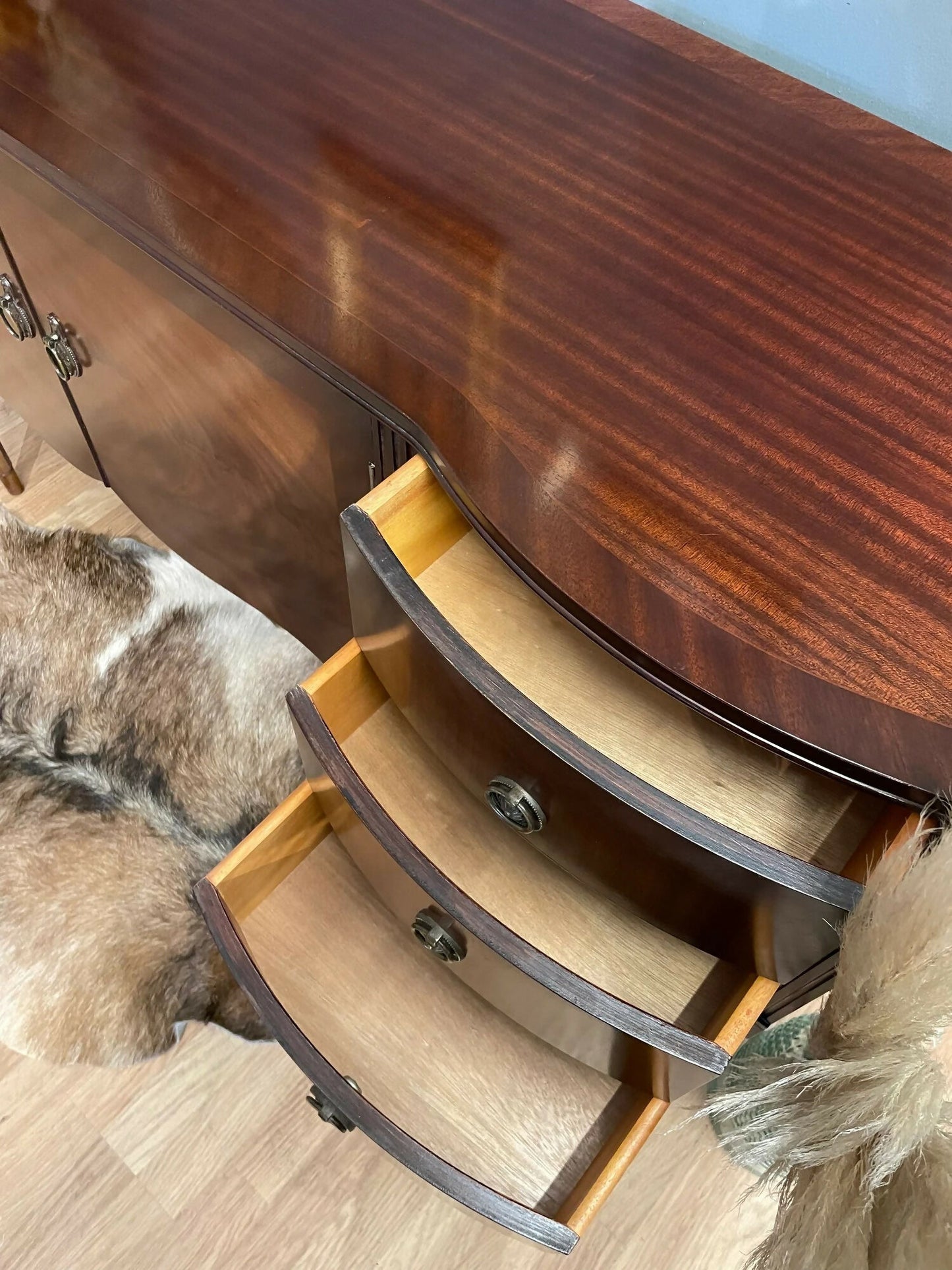 Any colour Stunning mahogany sideboard