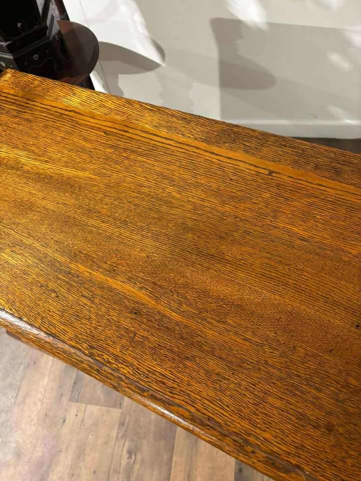 Vintage Oak Cabriole Leg Sideboard