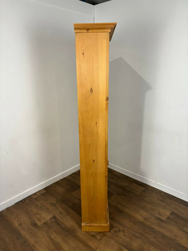 Modern Solid Pine Waxed Bookcase