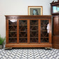 Howard and Sons Bookcase Astral Glazed Mahogany Early Twentieth Century