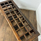 Edwardian Oak Luggage Stand / Hall Bench