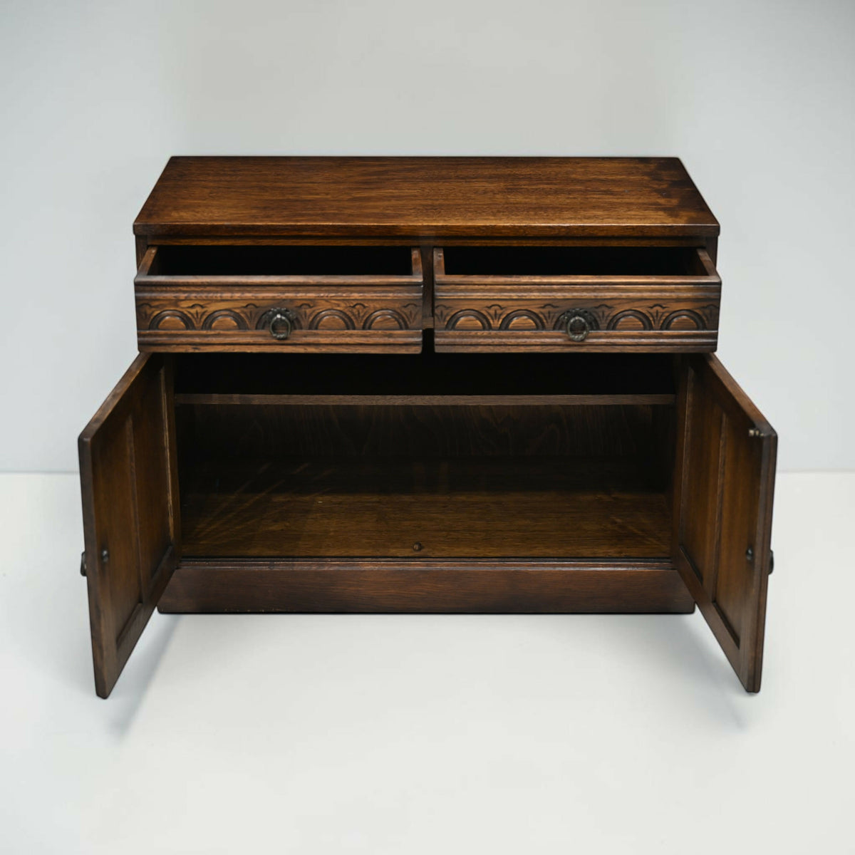 Old Charm Style Sideboard Cupboard with Shelf & 2 Drawers FREE UK Delivery*