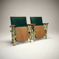 Vintage Art Deco Theatre Seating (pair)