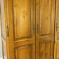 Wardrobe Vintage French Style Five Door Storage Carved Armoire LOT 6518