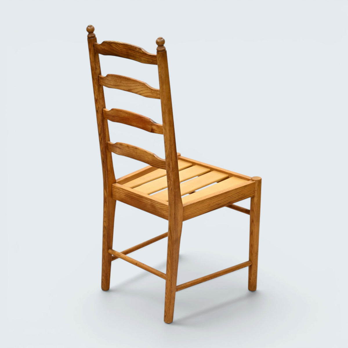 6 Ercol Pine Dining Chairs Model 641 Ladderback Vintage Retro FREE UK Delivery*